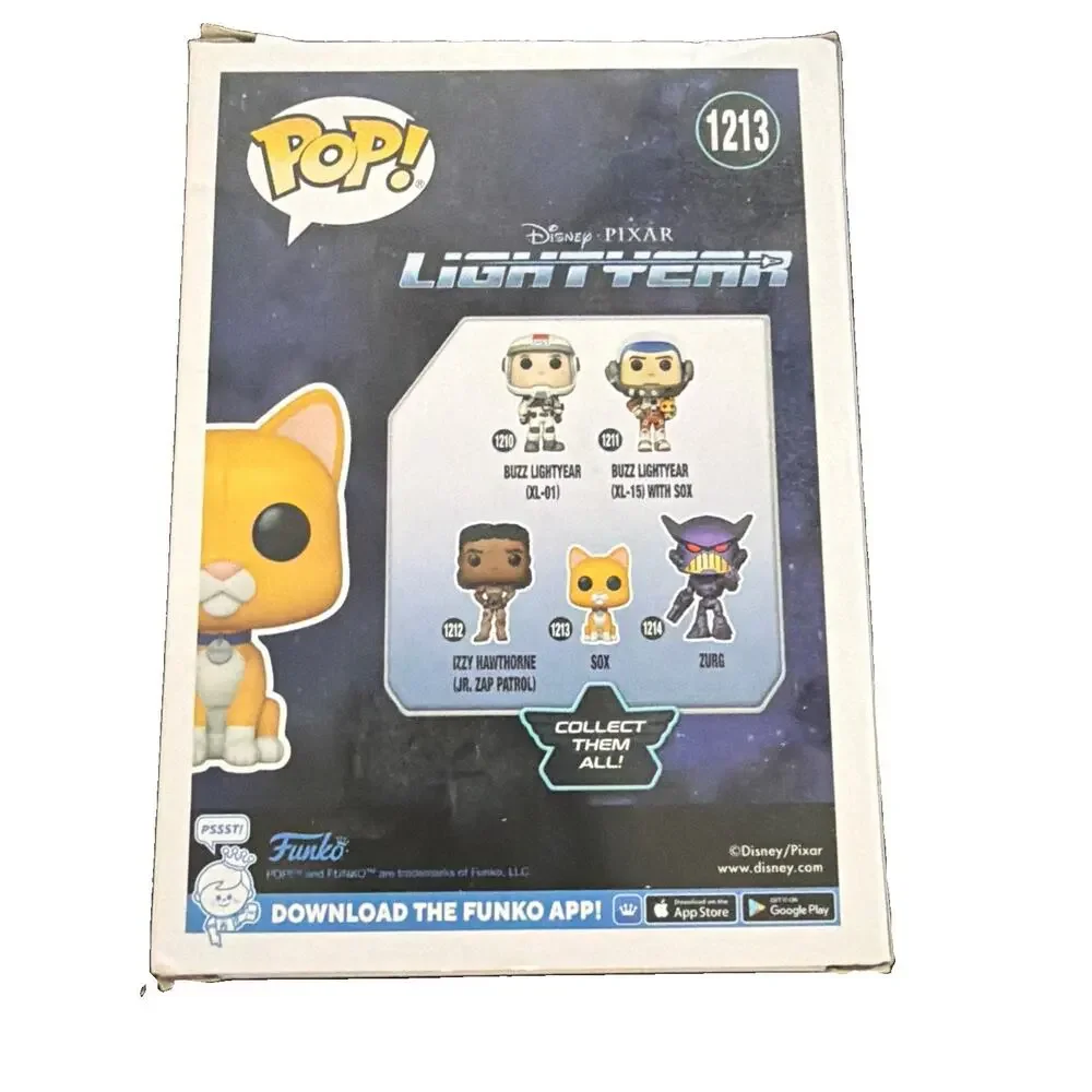 Funko Pop! Vinyl: Disney Pixar - #1213 SOX - Lightyear - Movie - New In Box